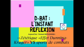 Réflexion: Zététique en sport de combat ? Ouvrons le D-Bat... by D-bat l'instant réflexion & Fasd Zet'66