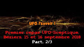 Premier repas ufo-sceptique.  Béziers  15 et 16 septembre 2018. Part 2_3. by Ufo L' savoir
